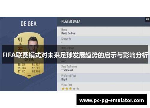 FIFA联赛模式对未来足球发展趋势的启示与影响分析